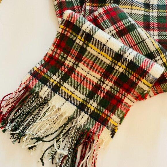 POTTERY BARN Women's Scarf with 3 1/2" Fringe NWOT - Picture 4 of 4